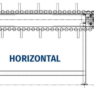 Horizontal Transfer Chain Conveyor